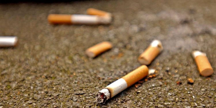 Tirar las colillas de cigarrillos en la calle tendrá multas de hasta $ 15.000