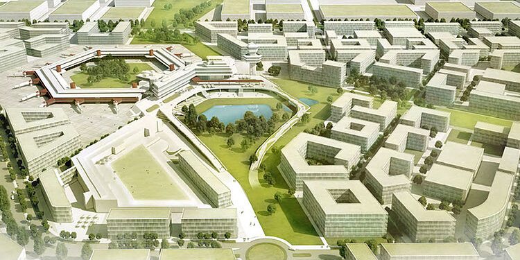 Se proyecta construir el barrio de madera más grande del mundo