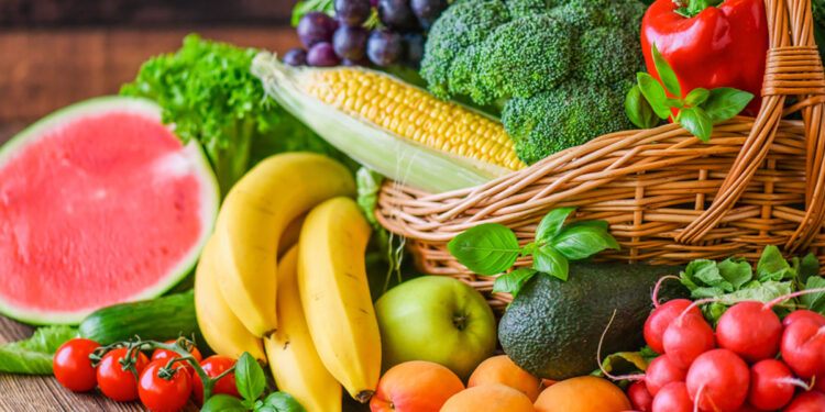 Frutas y verduras para una alimentación saludable