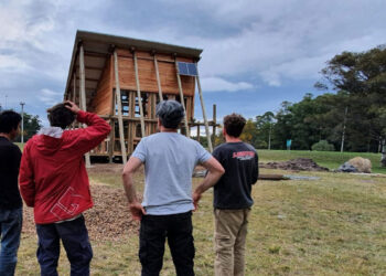 Nueva aula escuela sustentable para la formación agroecológica
