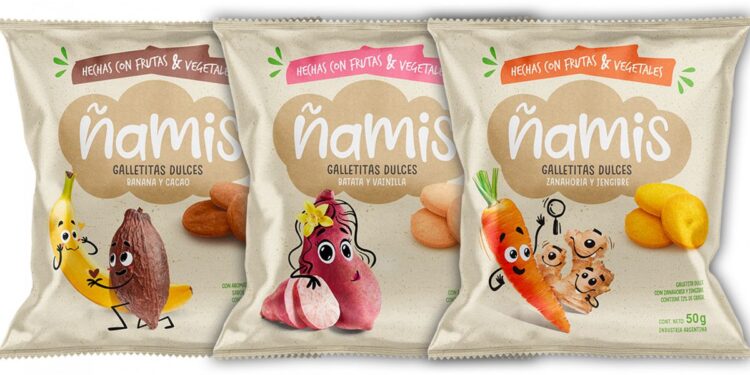 “Ñamis”: galletitas que promueven una alimentación saludable