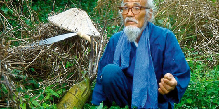 El abuelo de la agricultura natural