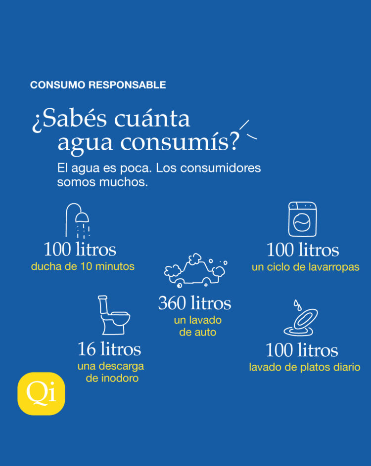 Una responsabilidad de todos: cuidar el agua en casa - Qi Argentina